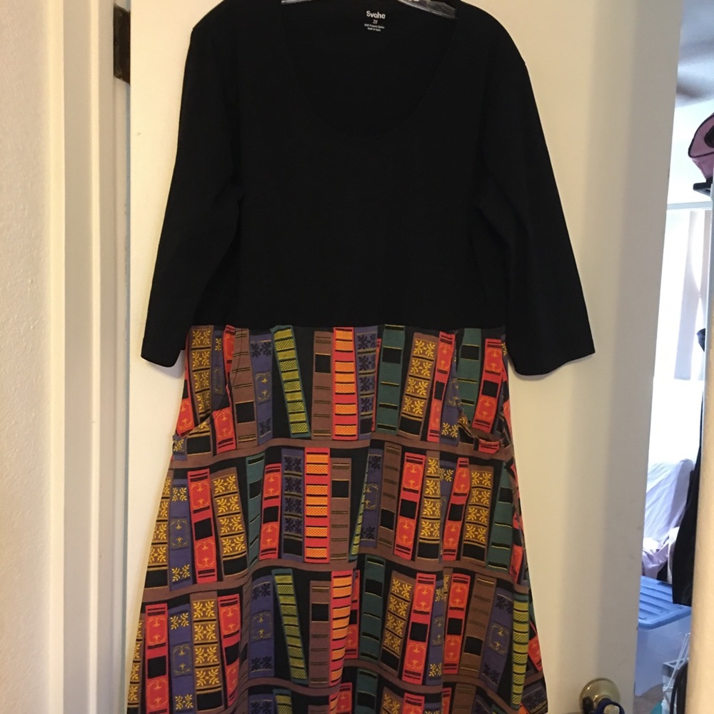 Cotton dress with pockets